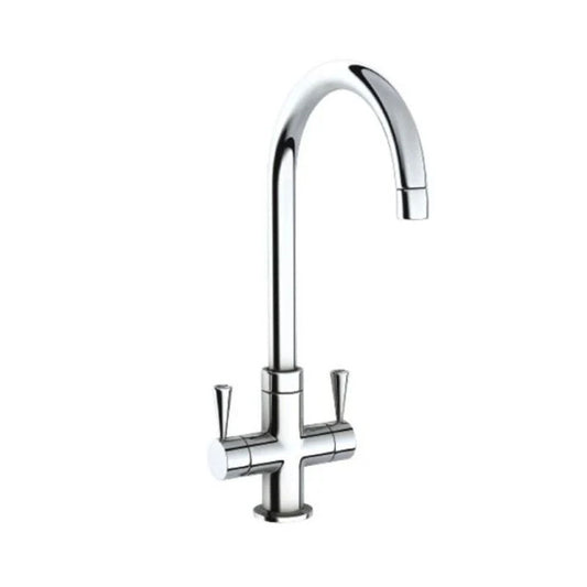 Carron Henly Q Turn 2 Lever Chrome Tap